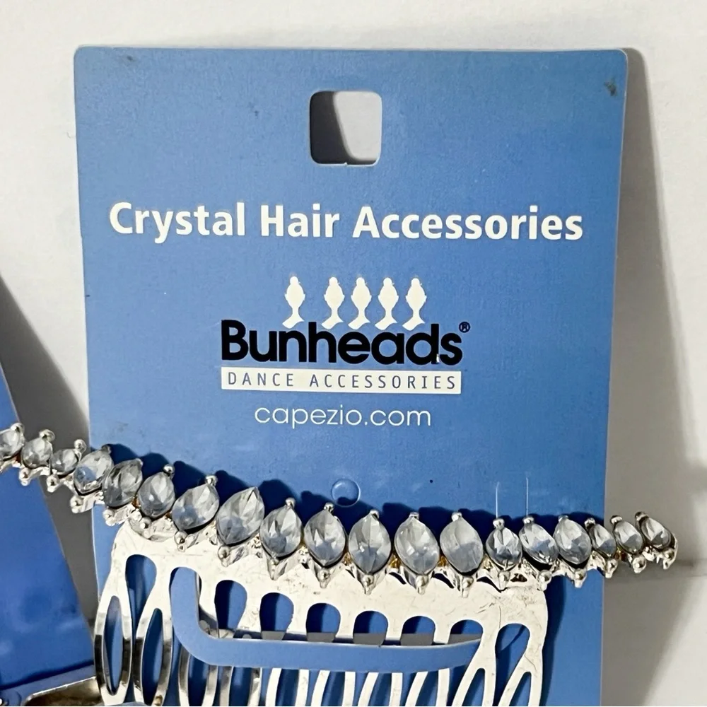 Bun Head Hair Dance Accessories Capezio Jeweled Clip Comb